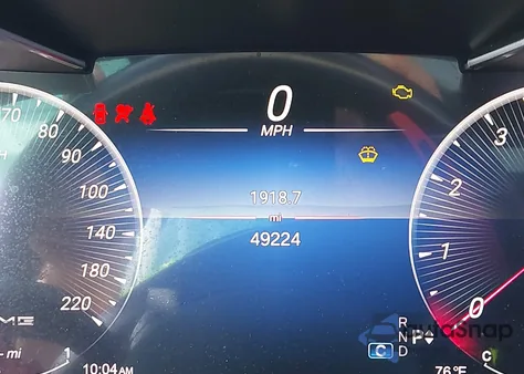 2016 Mercedes-Benz C 450 Amg 4Matic из США, поврежденный, VIN 55SWF6EB9GU148728